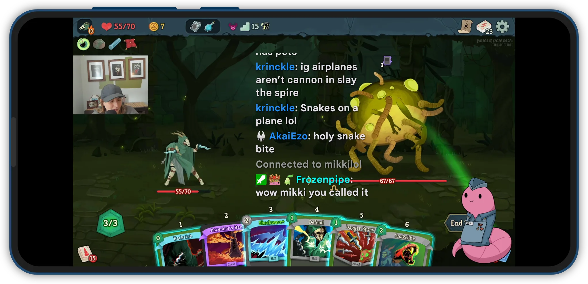 ThystTV full-screen Android player with floating chat